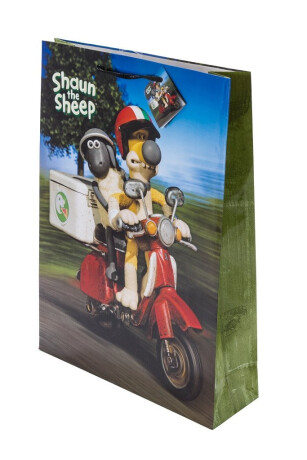 Ovečka Shaun - dárková taška/jumbo 5 (motorka) - neuveden