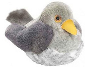 Hrající plyšový ptáček - Kukačka obecná - 