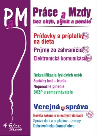 PAM 4-5/2022 - Iveta Matlovičová,Ján Mintál,Marta Boráková