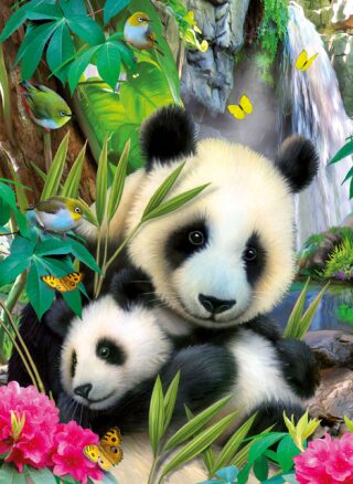 Puzzle Milé pandy/300 dílků - neuveden