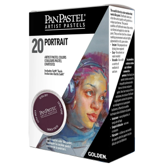 PanPastel Portrait Set - sada pro kresbu portrétů, 20 odstínů - 
