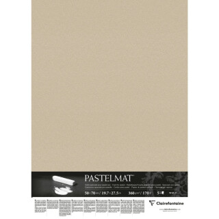 Papír pro pastel Pastelmat 50x70cm 360g sand - 