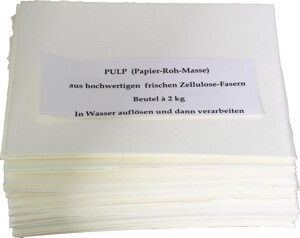 Papírová drť pro ruční výrobu papíru 2kg - 