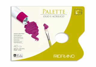 Papírová paleta Fabriano 24x32cm 40 listů - 