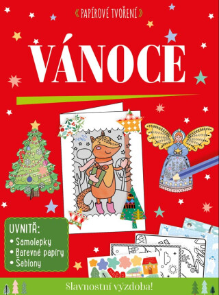 Papírové tvoření: Vánoce - 