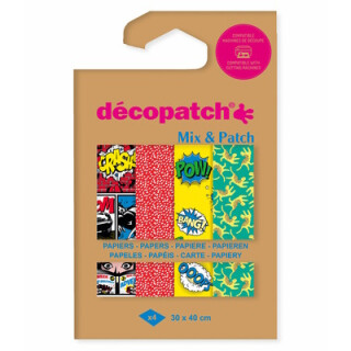 Papíry na dekupáž 4ks – Superheroes - 