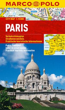 Paris - City Map 1:15000 - neuveden