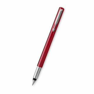 Parker Vector Red plnicí pero, hrot F - neuveden