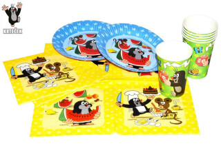 Párty W171004 set Krtek a kamarádi 18 ks - 