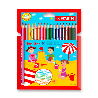 STABILO Trio silné pastelky 18 ks - neuveden