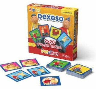 PAT A MAT - Pexeso v krabičce 2x20 - neuveden