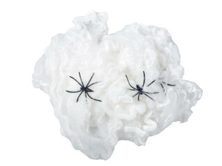 Pavučina svítící s pavouky 28g - 