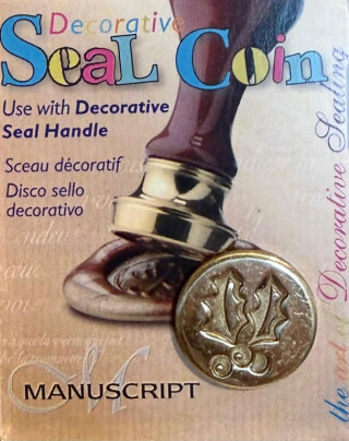 Pečetní hlava Manuscript 17mm – Jmelí - 