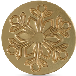 Pečetní hlava Manuscript 17mm – Vločka - 