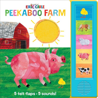 Peekabo Farm Eric Carle Sound Book - PI Kids