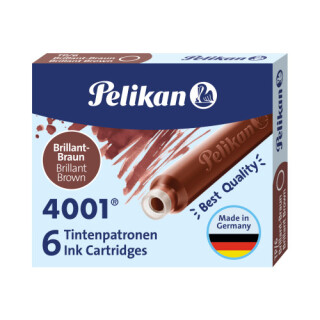 Pelikan - Bombičky inkoustové hnědé - 
