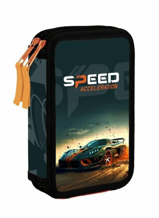 Penál 2 patrový, prázdný - Auto - neuveden