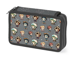 Penál 2P nevybavený Anime mascots - 