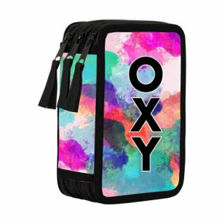 Penál třípatrový prázdný OXY Zero Batik - neuveden