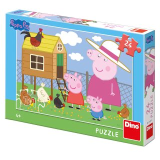 Puzzle Peppa Pig Slepičky 24 dílků - neuveden