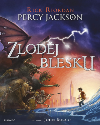 Percy Jackson - Zloděj blesku (ilustrované vydání) - Rick Riordan