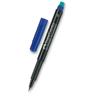 Permanentní fix Faber-Castell Multimark – modrý S - 