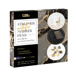 Permanentní metalické fixy - 