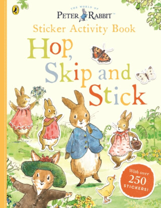 Peter Rabbit Hop, Skip, Stick Sticker Activity - Beatrix Potterová