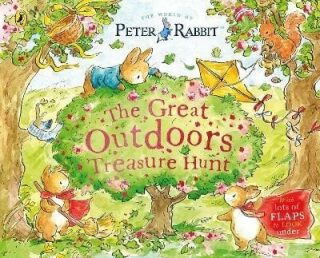Peter Rabbit: The Great Outdoors Treasure Hunt: A Lift-the-Flap Storybook - Beatrix Potterová