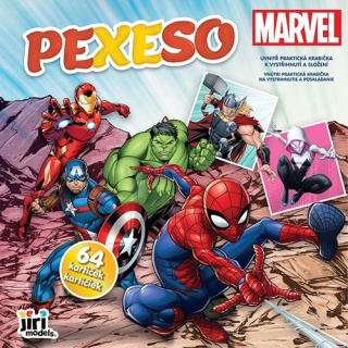 Marvel - Pexeso v sešitu - neuveden