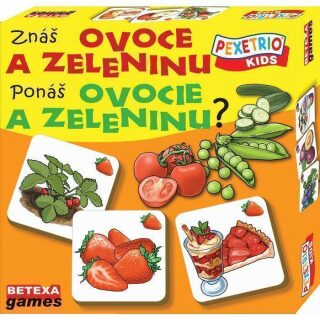 Pexetrio Kids - Znáš ovoce a zeleninu? - neuveden