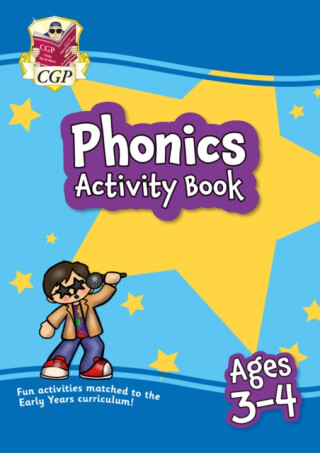 Phonics Activity Book for Ages 3-4 (Preschool) - CGP Books