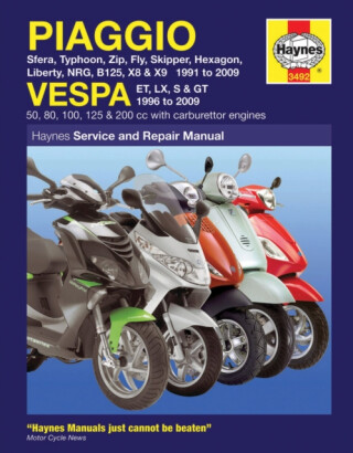 Piaggio (Vespa) Scooters (91 - 09) - Matthew Coombs