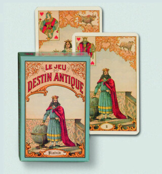 Piatnik Vykládací karty staré (Defekt) - neuveden