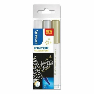 Pilot Pintor Extra Fine Sada akrylových popisovačů 1,5 - 2,2 mm Celebrations 3 ks (poškozené) - neuveden