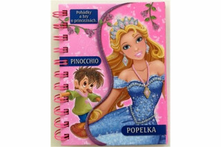 Pinocchio / Popelka - Pohádky a hry o princeznách - neuveden