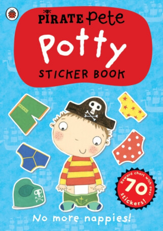 Pirate Pete's Potty sticker activity book - 