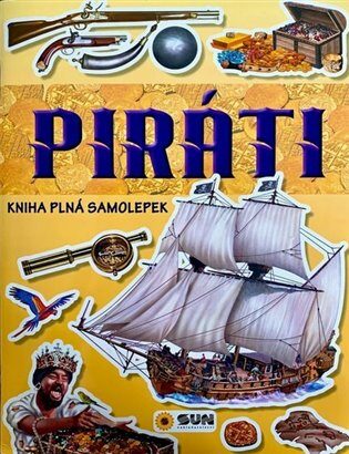 Piráti - kniha plná samolepek - neuveden