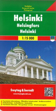 PL 100 Helsinky 1:15 000 / plán města - neuveden