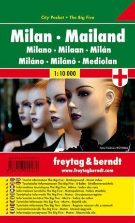 Plán města Milán 1:10 000 - neuveden