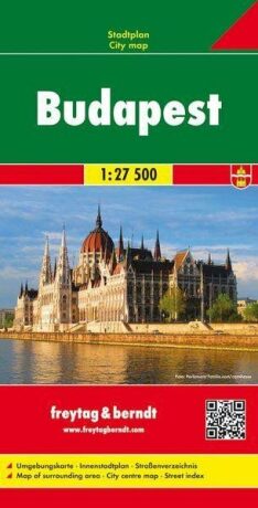 PL 23 Budapešť 1:27 500 / plán města - neuveden