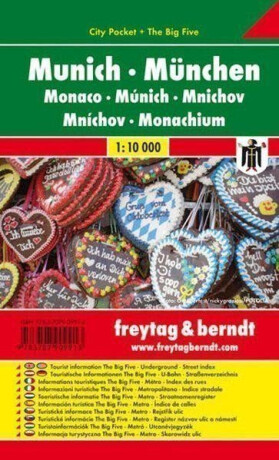 PL 26 CP Mnichov 1:10 000 / kapesní plán města - neuveden