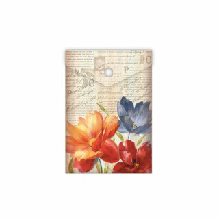 Plastový obal A6 vert. s drukem Jardins de Paris - neuveden