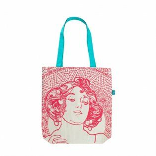 Plátěná taška Alfons Mucha - Ruby, Fresh Collection - neuveden