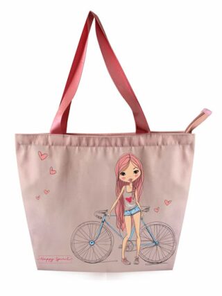 Plátěná taška Dívka - Happy Spirit Design - neuveden