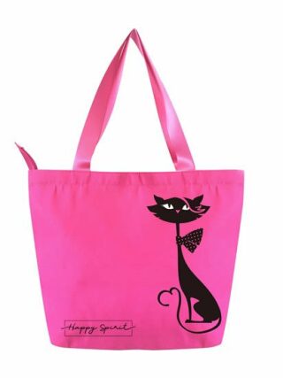 Plátěná taška Kočka - Happy Spirit Design - neuveden