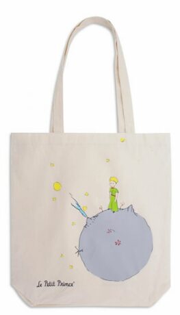 Plátěná taška Malý princ (Le Petit Prince) - Planeta - neuveden