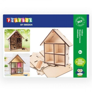 Playbox Dřevěný domek pro hmyz (poškozené) - neuveden