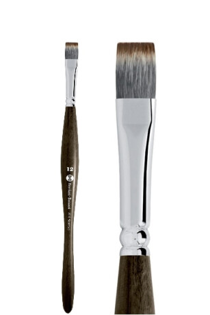 Plochý ergonomický štětec 801 velikost 10 - 