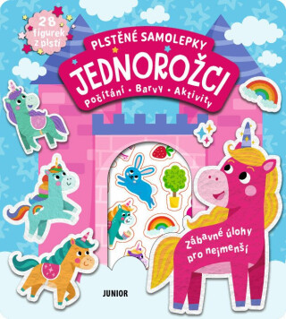 Plstěné samolepky Jednorožci - Kolektiv